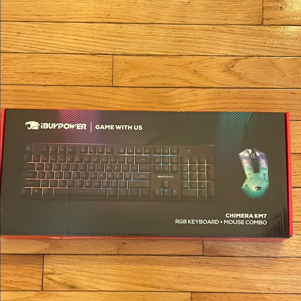 Chimera KM7 RGB Keyboard and Mouse Combo - Black